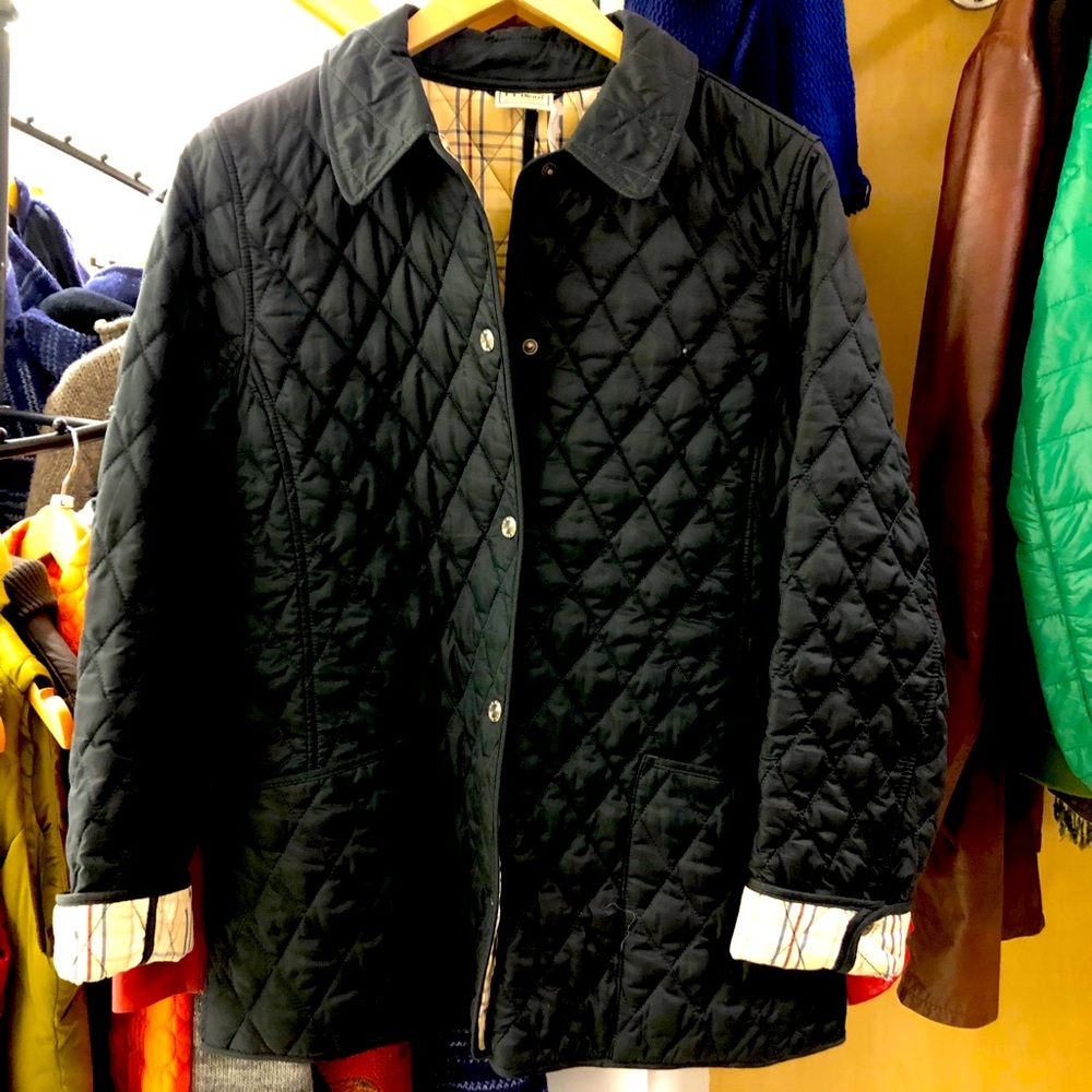 L.L. Bean quilted coat